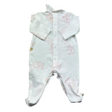 Le Bebe Tutina Manica Lunga Tintaunita per Neonata LBG6285 BIANCO LE BEBE 