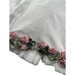 Mimilu' Abito Cerimonia Tinta Unita Giromanica per Bambina 2155 BIANCO MIMILU' 