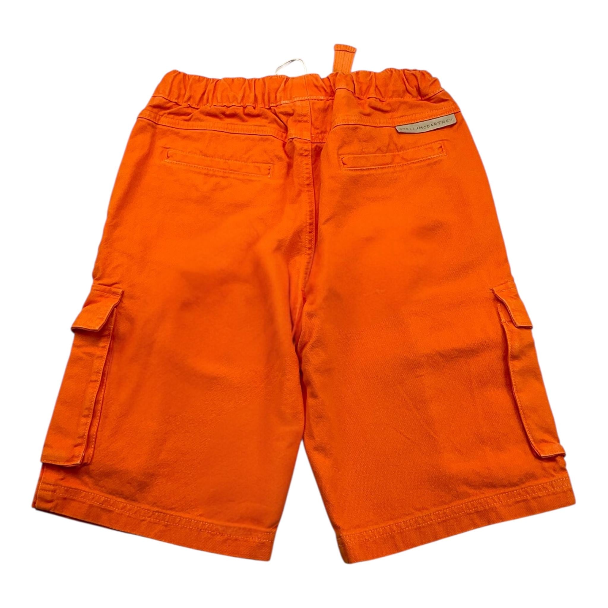 Stella Mccartney Bermuda Tinta Unita con Tasconi E Elastico In Vita per Bambino TW6R99 ARANCIONE STELLA McCARTNEY 