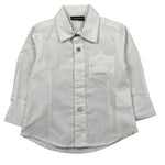 Sarabanda Camicia Manica Lunga Tinta Unita per Neonato 02112 BIANCO SARABANDA 