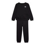 The North Face Completo 2 Pezzi Felpa-Pantalone Tinta Unita per Bambino NF0A84N3JK3 NERO THE NORTH FACE 
