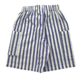 Babe & Tess Bermuda Bicolore Fantasia A Righe per Bambino 24518021J BIANCO/BLU BABE & TESS 