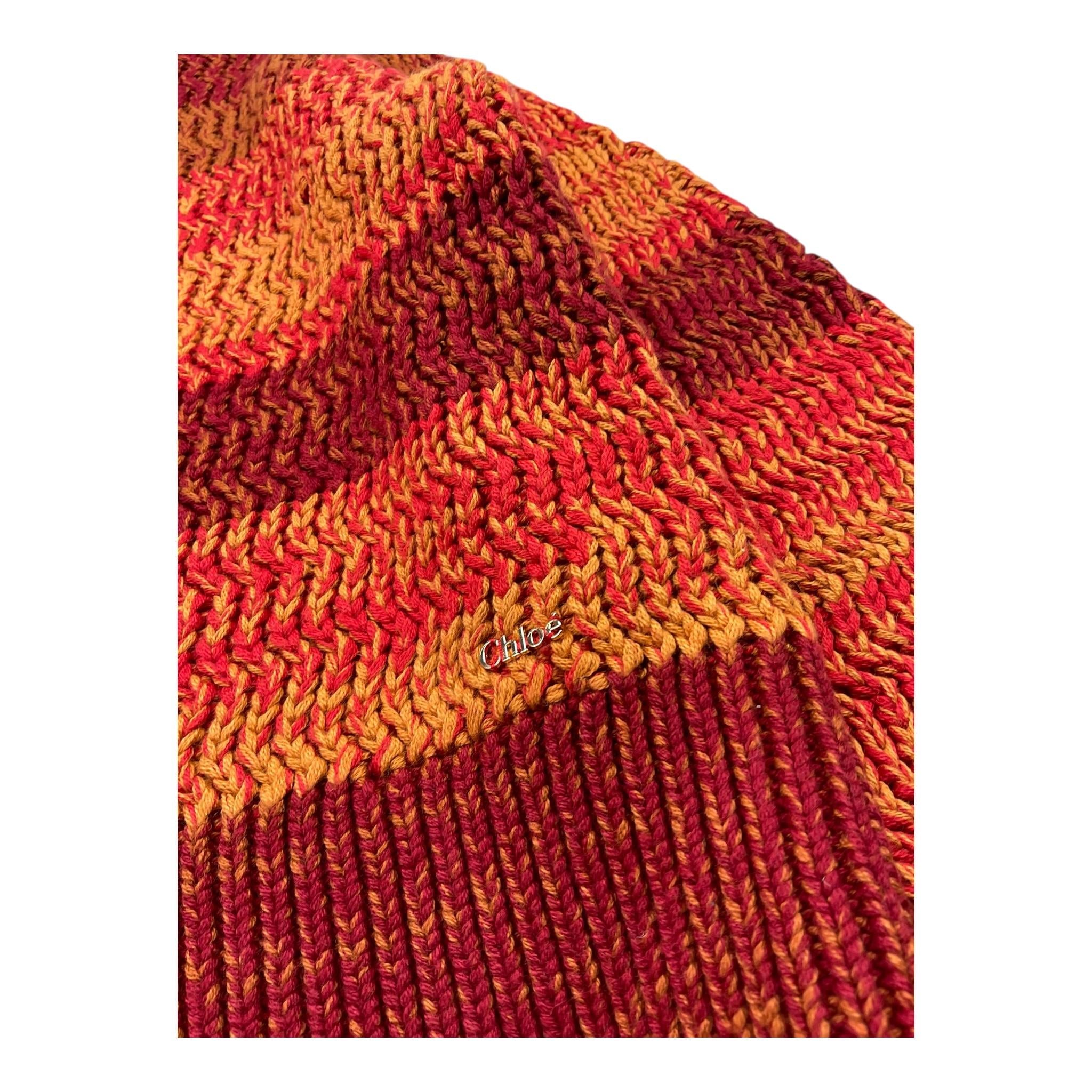 CHLOE' maglia tinta unita con fantasia a righe Arancione per Bambina C15E21 ARANCIONE CHLOE' 