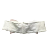 LA STUPENDERIA fascia tinta unita con fiocco Bianco per Neonata ABFA5222 BIANCO LA STUPENDERIA 